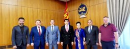 Российская делегация во главе с руководителем ВЦНСП Александром Моор посетила Республику Монголия