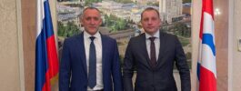 Александр Моор встретился с Заместителем председателя Правительства Омской области Андреем Шпиленко